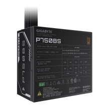 GIGABYTE P750BS maitinimo blokas - PCI-E 6+2 kontaktų x 4, 80 PLUS bronza, 120 mm ventiliatorius, suderinamas su ATX, ES GIGABYTE P750BS maitinimo blokas - PCI-E 6+2 kontaktų x 4, 80 PLUS bronza, 120 mm ventiliatorius, suderinamas su ATX, ES