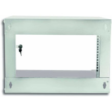 Techly Wall Rack Cabinet 19 6U prof. 450 Grey Assembled" I-CASE EL-1006G45 Techly Wall Rack Cabinet 19 6U prof. 450 Grey Assembled" I-CASE EL-1006G45
