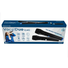 KARAOKE MIKROFONŲ RINKINYS VOCALDUO 2,4G SQ1007 KARAOKE MIKROFONŲ RINKINYS VOCALDUO 2,4G SQ1007