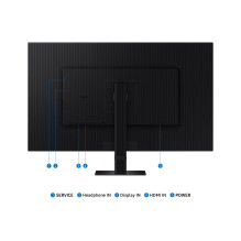 „Samsung S70D“ kompiuterio monitorius 81,3 cm (32") 3840 x 2160 pikselių 4K „Ultra HD“ LED juodas
