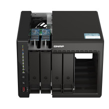 QNAP TS-453E NAS bokštas Intel® Celeron® J6412 8 GB 0 TB QNAP QTS juodas