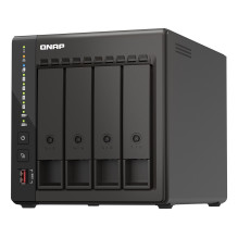 QNAP TS-453E NAS bokštas Intel® Celeron® J6412 8 GB 0 TB QNAP QTS juodas