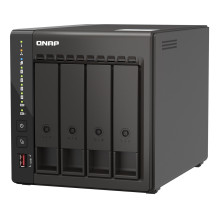 QNAP TS-453E NAS bokštas Intel® Celeron® J6412 8 GB 0 TB QNAP QTS juodas