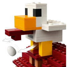 LEGO MINECRAFT 21273 Vaiduoklių balionų kaimo ataka