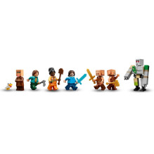 LEGO MINECRAFT 21273 Vaiduoklių balionų kaimo ataka