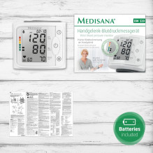 „Medisana BW 320“ riešo automatinis auskaras, 2 naudotojai „Medisana BW 320“ riešo automatinis auskaras, 2 naudotojai