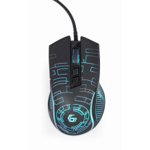 Gembird MUSG-RGB-01 mouse Right-hand USB Type-A 3600 DPI Gembird MUSG-RGB-01 mouse Right-hand USB Type-A 3600 DPI