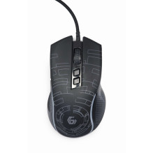 Gembird MUSG-RGB-01 mouse Right-hand USB Type-A 3600 DPI Gembird MUSG-RGB-01 mouse Right-hand USB Type-A 3600 DPI
