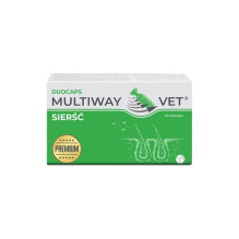 JM SANTE Multiway Vet Duocaps - twist-off capsules for coat and skin for dogs and cats - 60 pcs