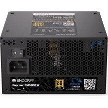 Endorfy Supremo FM6 850W (EY7A012) juodas Endorfy Supremo FM6 850W (EY7A012) juodas