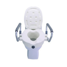 Raising toilet seat with...