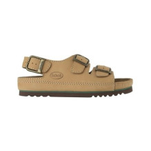 Scholl Air Bag Back Strap Comfortable Sandals Brown 36