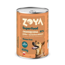 ZOYA Superfood Lamb - šlapias šunų ėdalas - 400 g
