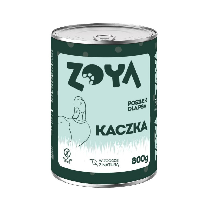 ZOYA Duck - wet dog food - 800g