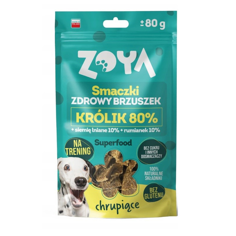 ZOYA Healthy tummy Rabbit - dog treat - 80g
