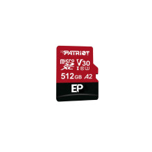Patriot Memory EP A2 atminties kortelė 512 GB MicroSDXC V30 U3 Class 10 (PEF512GEP32MCX) Patriot Memory EP A2 atminties kortelė 512 GB MicroSDXC V30 U3 Class 10 (PEF512GEP32MCX)