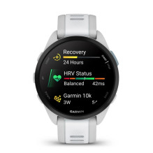 „Garmin Forerunner 165“ 3,05 cm (1,2 colio) AMOLED skaitmeninis 390 x 390 pikselių lietimui jautrus ekranas pilkas GPS (
