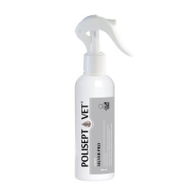 JM SANTE Polisept Vet Spray Silver Pro - wound solution for dogs and cats - 200 ml
