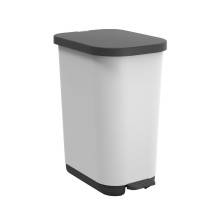 ROTHO Ribo White - pedal bin - 35l