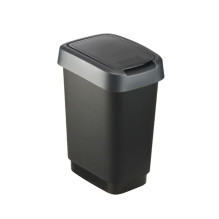 ROTHO Twist Silver - šiukšliadėžė - 25 l