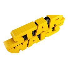 LEGO STAR WARS 75407 Iš kaladėlių sukonstruotas „Žvaigždžių karų“ logotipas LEGO STAR WARS 75407 Iš kaladėlių sukonstruotas „Žvaigždžių karų“ logotipas