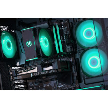 Actina 5901443417040 PC AMD Ryzen™ 5 7600X3D 32 GB DDR5-SDRAM 1 TB SSD AMD Radeon RX 9070 Midi Tower Black