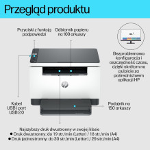 HP LaserJet MFP M234d Printer Laser A4 600 x 600 DPI 29 ppm