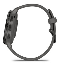 „Garmin Venu 3S“ 3,05 cm (1,2 colio) AMOLED 41 mm Skaitmeninis 390 x 390 pikselių Jutiklinis ekranas Pilkas „Wi-Fi“ GPS 