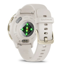 „Garmin Venu 3S“ 3,05 cm (1,2 colio) AMOLED 41 mm Skaitmeninis 390 x 390 pikselių Jutiklinis ekranas Aukso, dramblio kau