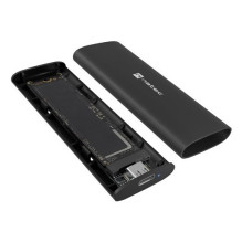 NATEC NKZ-2286 atminties įrenginio korpusas SSD korpusas, juodas, M.2
