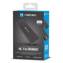 NATEC NKZ-2286 atminties įrenginio korpusas SSD korpusas, juodas, M.2
