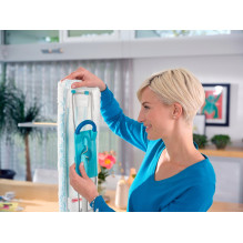 Leifheit 55092 šluostė mikropluoštui, 8000 ml, sausam ir drėgnam valymui, mėlyna, pilka