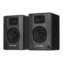 M-AUDIO BX3 BT 2x garsiakalbis, juodas, laidinis + „Bluetooth“, 50 W