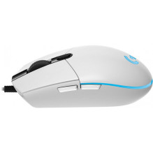 „Logitech G102 Lightsync“ – baltas, 910-005824
