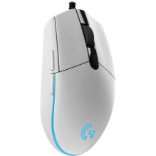 „Logitech G102 Lightsync“ – baltas, 910-005824