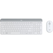 „Logitech MK470“ baltas (JAV) 920-009205