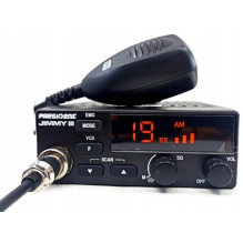 President Jimmy III AM / FM CB radio Black