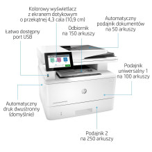 HP LaserJet Enterprise M430f Multifunction Printer