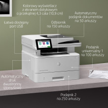 HP LaserJet Enterprise M430f Multifunction Printer