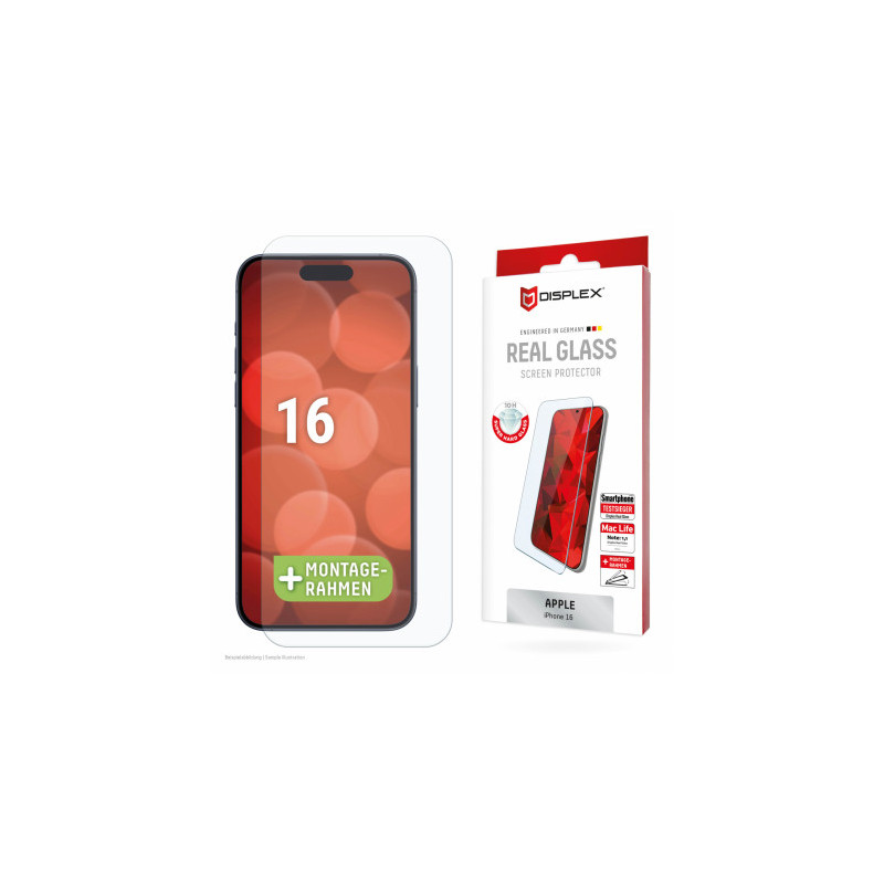 DISPLEX Real Glass iPhone 16