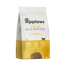 APPLAWS kačiukams skirtas sausas vištienos ėdalas, 400 g