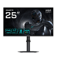 GIGABYTE G25F2 24.5" FHD Gaming Monitor - 1920 x 1080, 200Hz, 1ms, 300 cd / m², Display HDR 10, HDMI 2.0, Displaypo