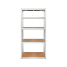 Rebel RB-1250 Metal Storage Rack Cabinet Shelves 175kg x5 180x90x40cm Galvanized Folding MDF Rebel RB-1250 Metal Storage Rack Cabinet Shelves 175kg x5 180x90x40cm Galvanized Folding MDF