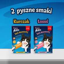 PURINA Felix Deli Moments Salmon - cat treats - 4x10g PURINA Felix Deli Moments Salmon - cat treats - 4x10g