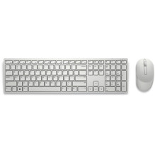 „Dell Pro“ klaviatūra ir pelė KM5221W (RU), balta, 580-AKFB „Dell Pro“ klaviatūra ir pelė KM5221W (RU), balta, 580-AKFB