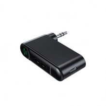 Baseus Qiyin AUX Car Bluetooth Receiver Black Baseus Qiyin AUX Car Bluetooth Receiver Black
