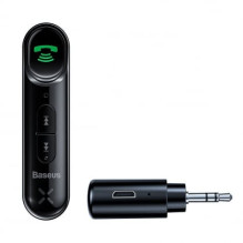 „Baseus Qiyin“ AUX automobilio „Bluetooth“ imtuvas, juodas
