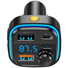 XO BCC08 Bluetooth MP3 Car Charger 3.1A Black