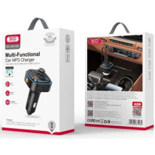 XO BCC08 Bluetooth MP3 Car Charger 3.1A Black