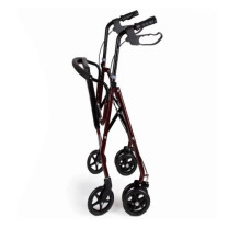 Four-wheel walker with seat function Four-wheel walker with seat function